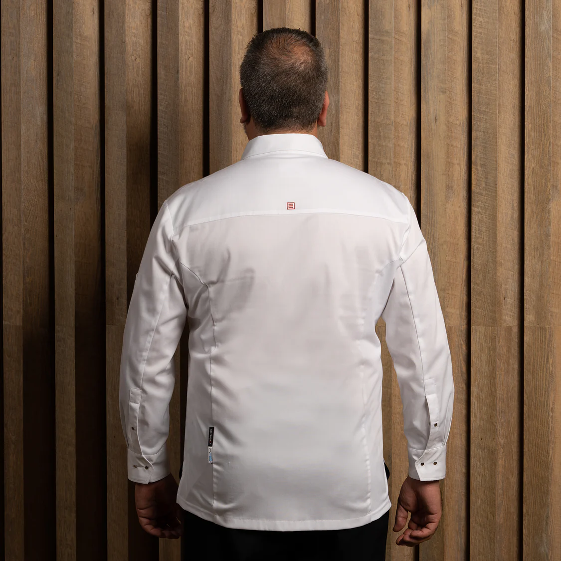 Chaqueta cocina unisex manga larga Forseti 930015 Garys - Imagen 5