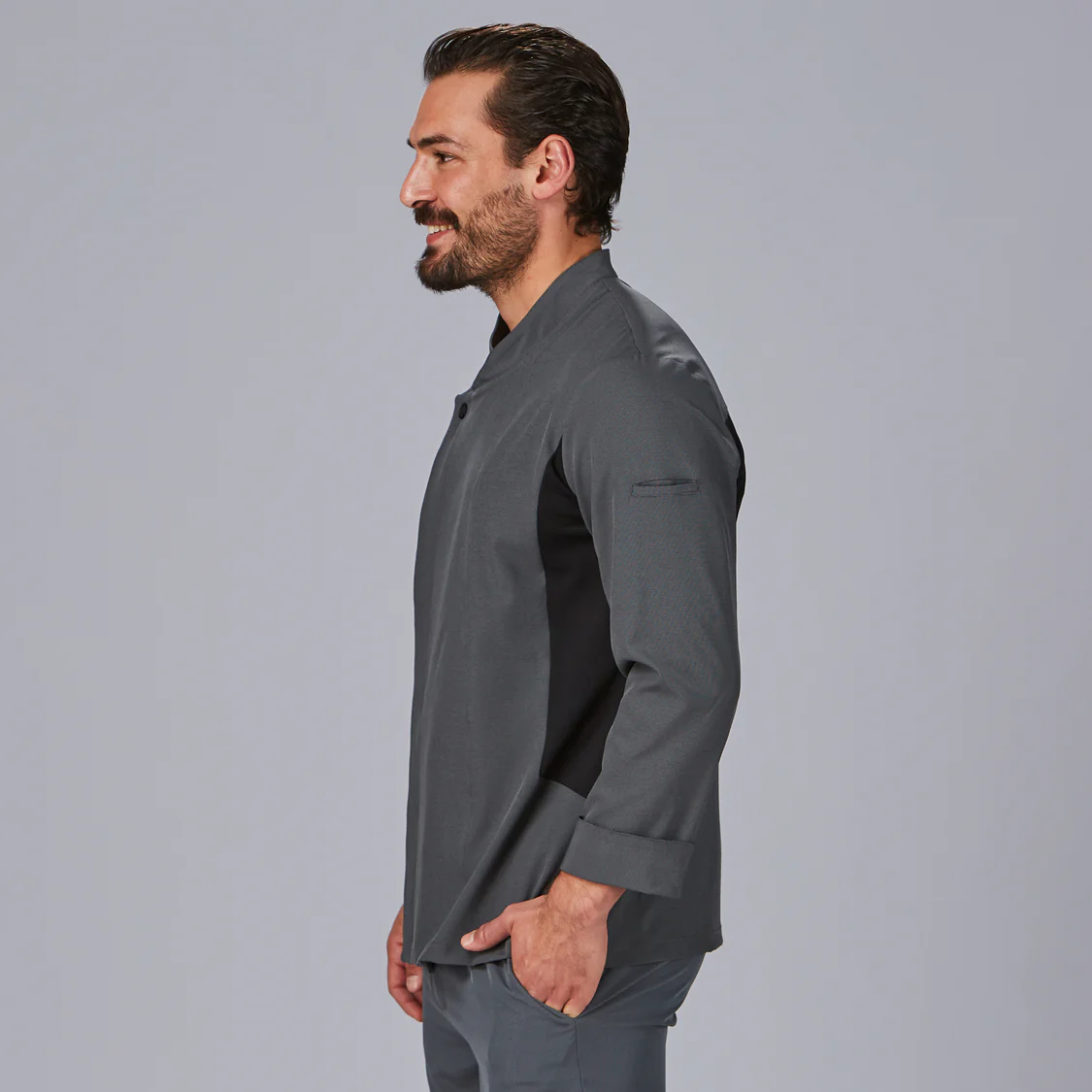 Chaqueta cocina unisex bielástica Ruiz 930031 Garys - Imagen 3