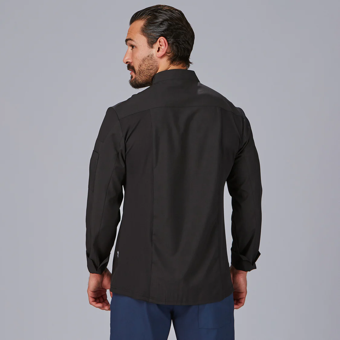 Chaqueta cocina unisex manga larga combi canale sol 930041 Garys - Imagen 2