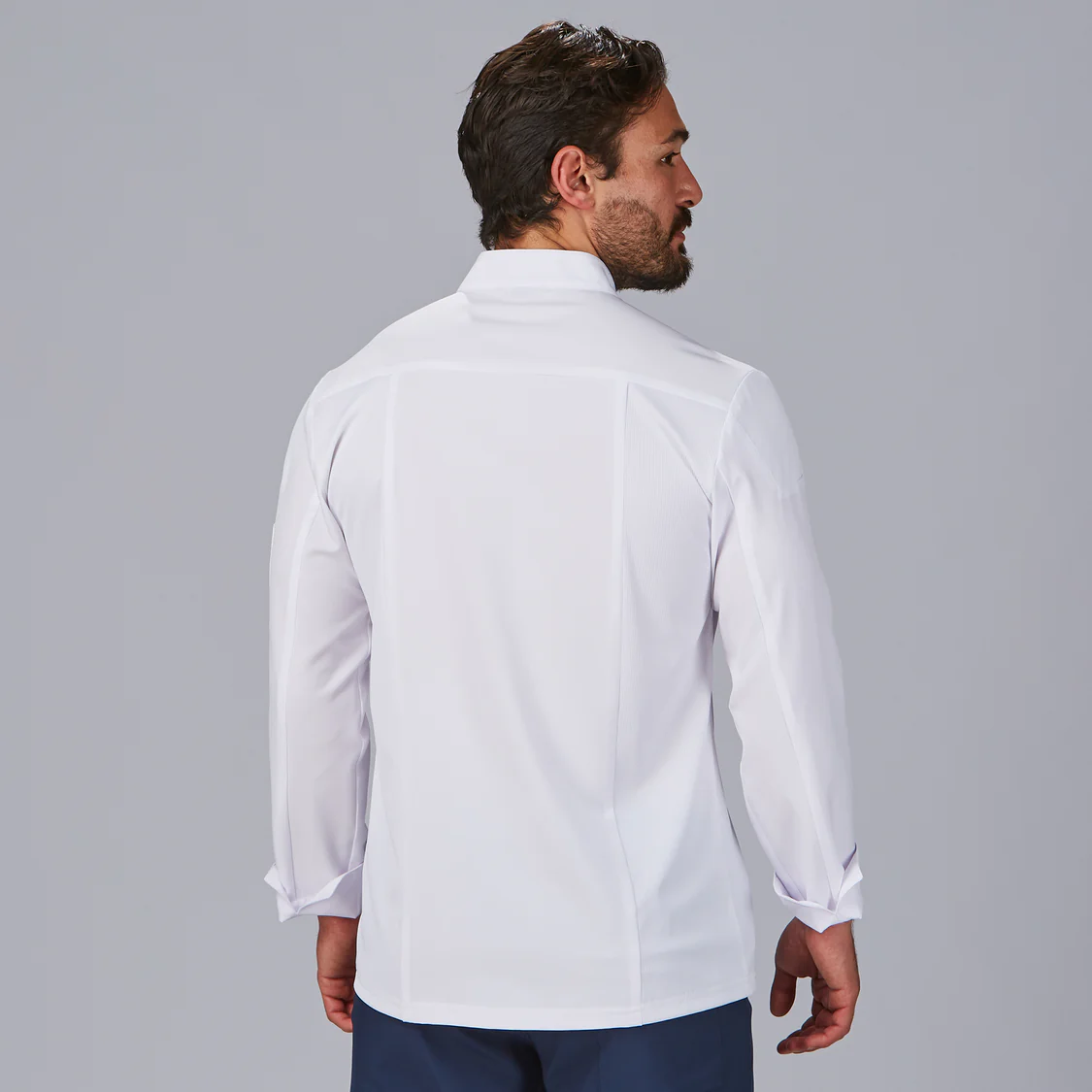 Chaqueta cocina unisex manga larga combi canale sol 930041 Garys - Imagen 4