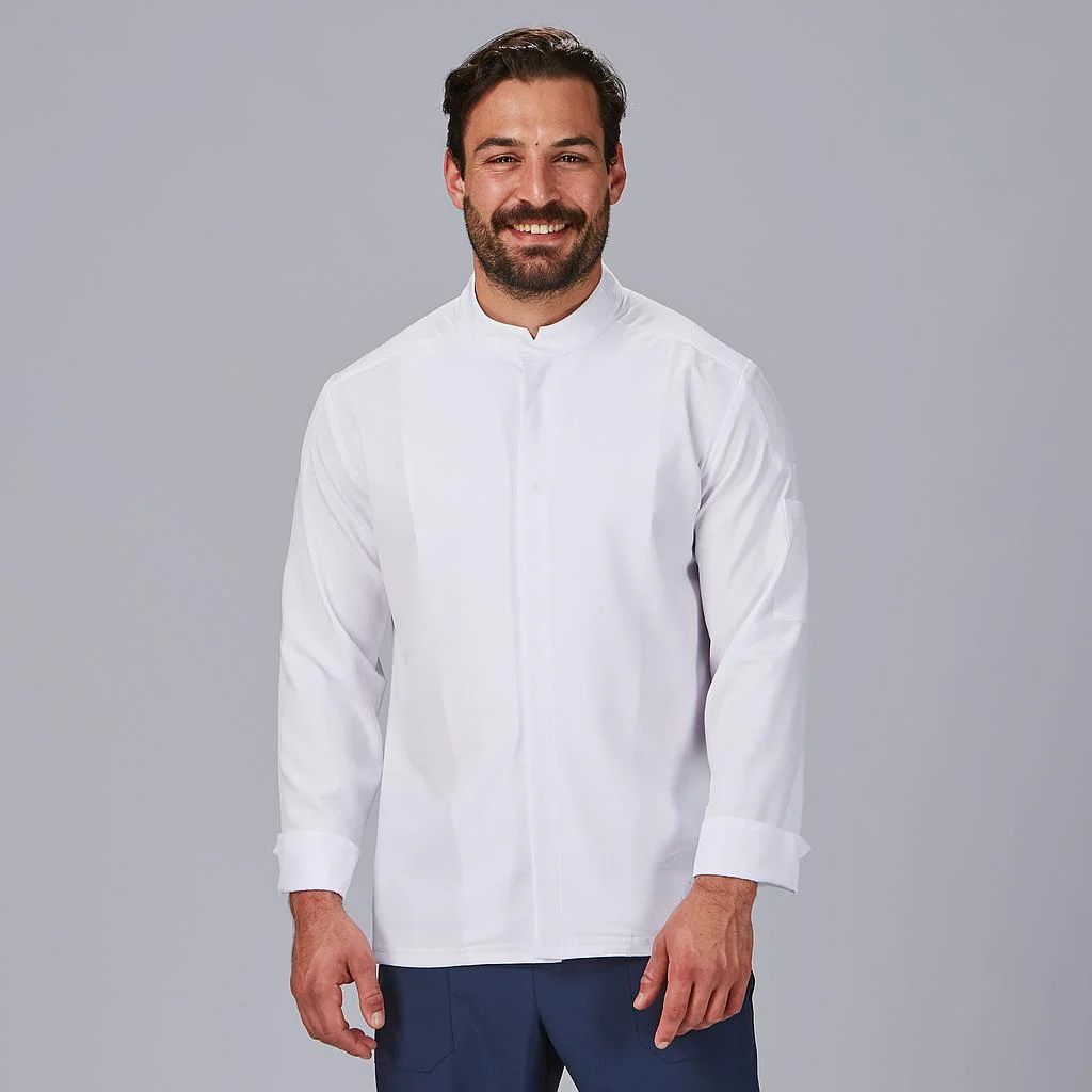 Chaqueta cocina unisex manga larga combi canale sol 930041 Garys - Imagen 3