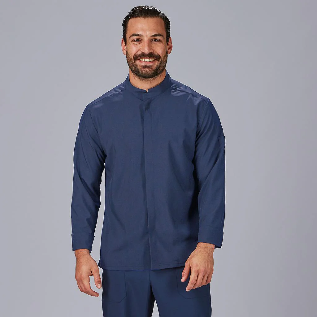 Chaqueta cocina unisex manga larga combi canale sol 930041 Garys - Imagen 5