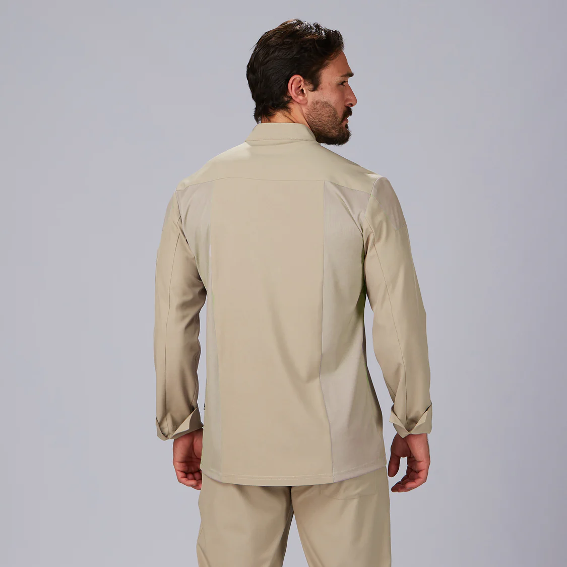 Chaqueta cocina unisex manga larga combi canale sol 930041 Garys - Imagen 8
