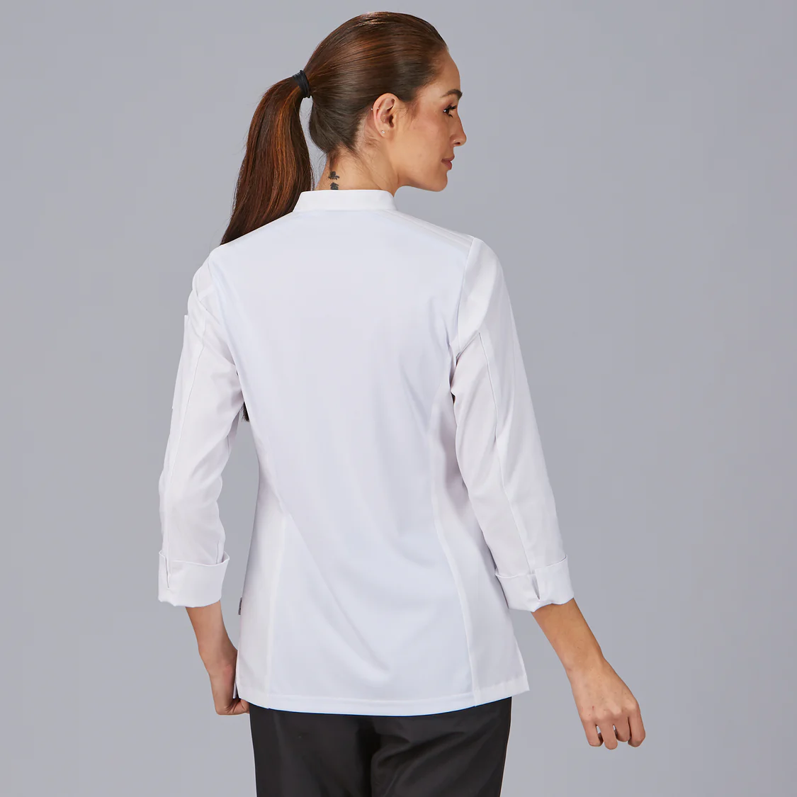 Chaqueta cocina mujer manga larga Estrada 930051 Garys - Imagen 4