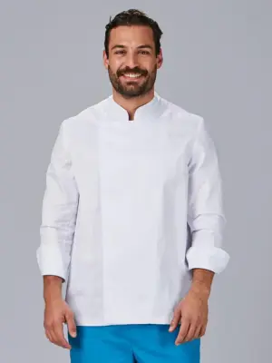 Chaqueta cocina unisex manga larga velcro 941000 Garys