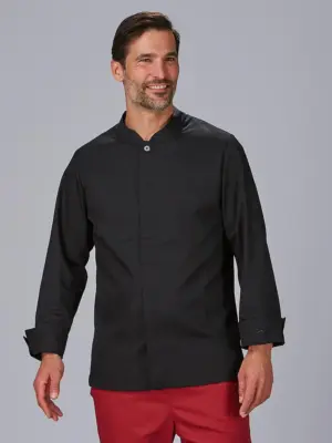 Chaqueta cocina hombre manga larga Marรญn 944800 Garys