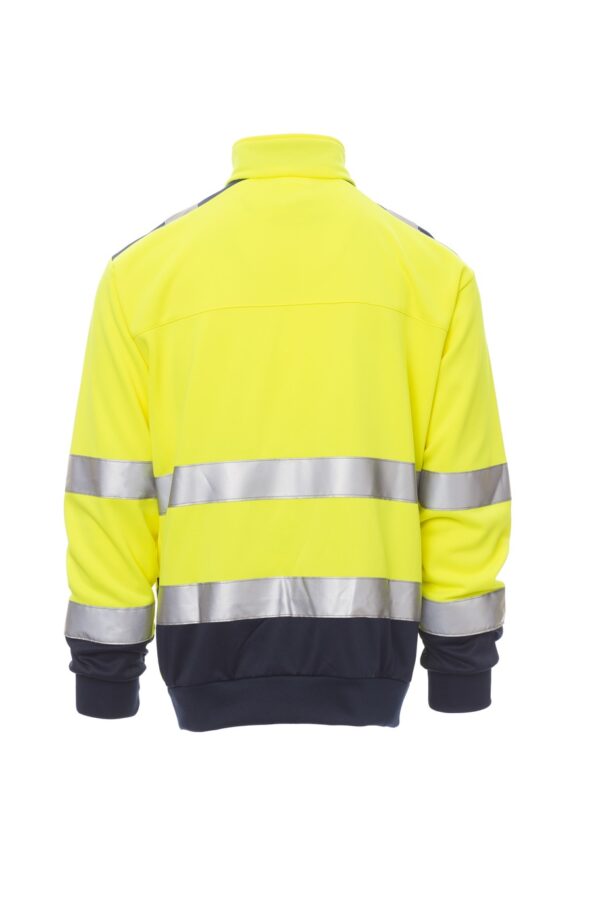 Sudadera de media cremallera en Alta Visibilidad VISION Payper - Imagen 2