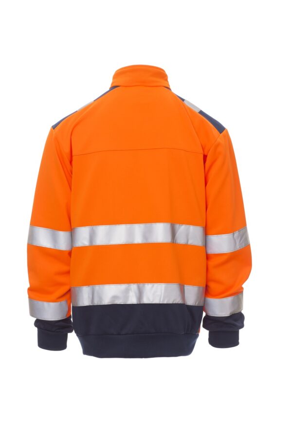 Sudadera de media cremallera en Alta Visibilidad VISION Payper - Imagen 4