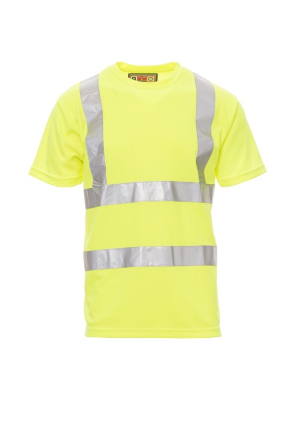 Camiseta de manga corta en Alta Visibilidad AVENUE Payper