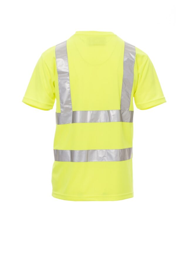 Camiseta de manga corta en Alta Visibilidad AVENUE Payper - Imagen 2