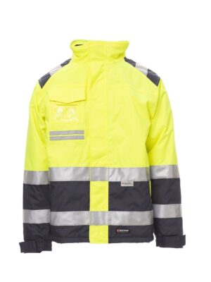 Chaqueta bicolor Alta Visibilidad HISPEED Payper - AMARILLO FLUOR/MARINO