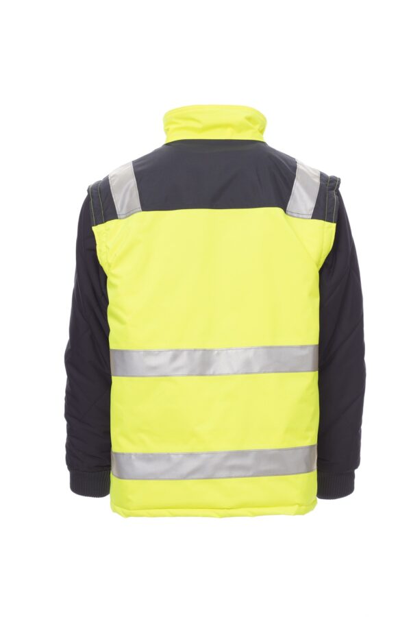 Chaqueta bicolor Alta Visibilidad Mangas desmontables HIWAY Payper - Imagen 4