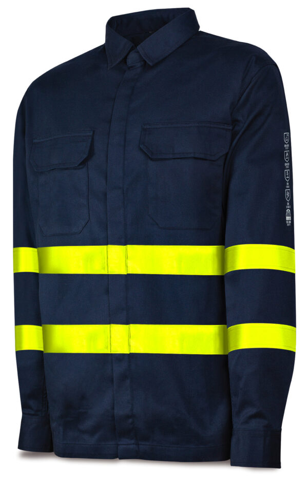 Camisa ignífuga antiestática de alta visibilidad 988CAIAVAM Marca