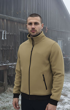 Chaqueta Softshell con interior borreguito Alaska VALENTO