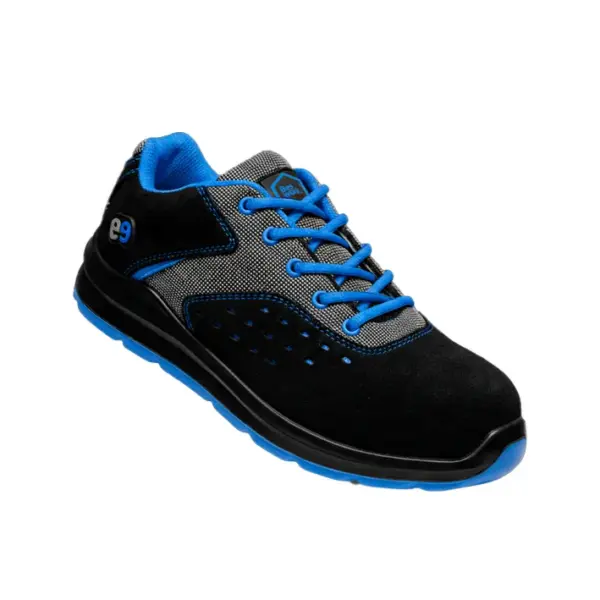 Zapatilla de seguridad de piel serraje no metálico ANILA S1PS ESD Tomás Bodero