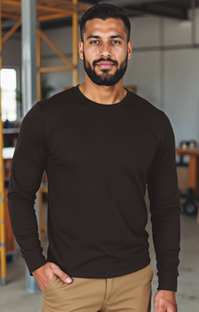 CAMISETA ARROW MANGA LARGA ALGODÓN VALENTO