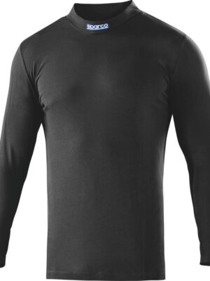 Camiseta manga larga y cuello alto 100% algodรณn B-ROOKIE de Sparco