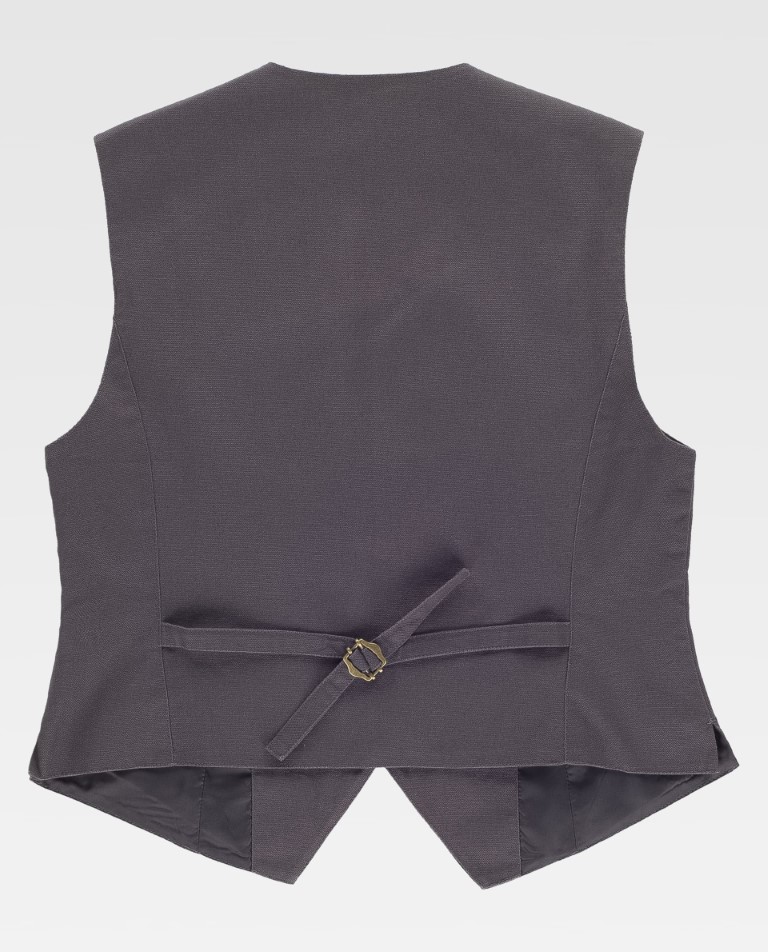 Chaleco canvas de mujer con bolsillos b9040 Workteam - Imagen 5