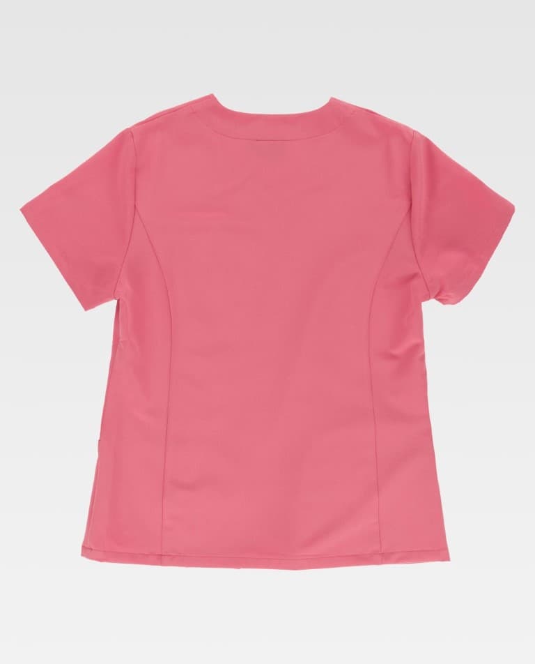 Casaca elástica entallada cruzada con cierre de corchetes B9512 Workteam - Imagen 4