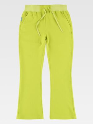 Pantalรณn de campana elรกstico de mujer dos bolsillos laterales B9522 Workteam