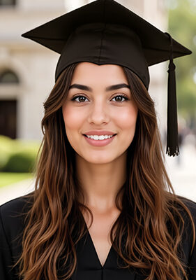 Birrete de graduación YALE Valento