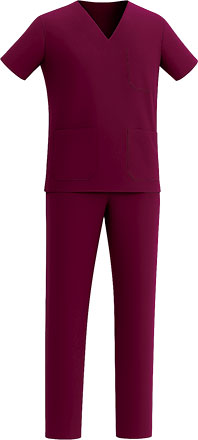 Conjunto sanitario blusa y pantalón de mujer Eindhoven Valento - Imagen 3