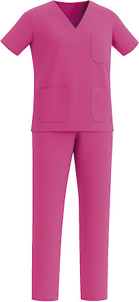 Conjunto sanitario blusa y pantalón de mujer Eindhoven Valento - Imagen 7