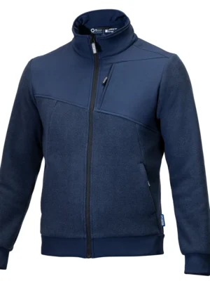 Chaqueta polar de trabajo elรกstica con cremallera CRESTONE de Sparco