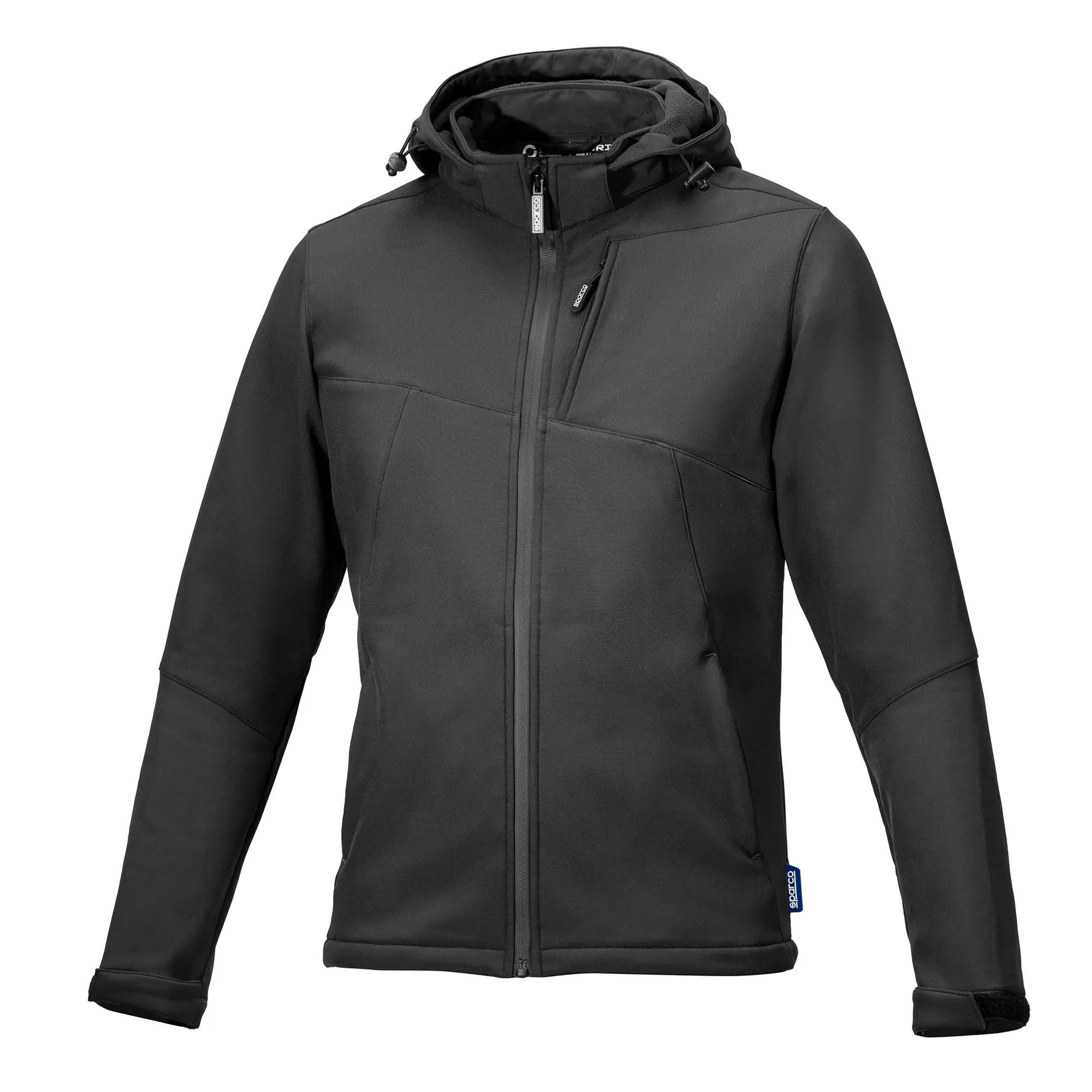 Chaqueta softshell repelente al agua con capucha ELIAS de Sparco - Imagen 3