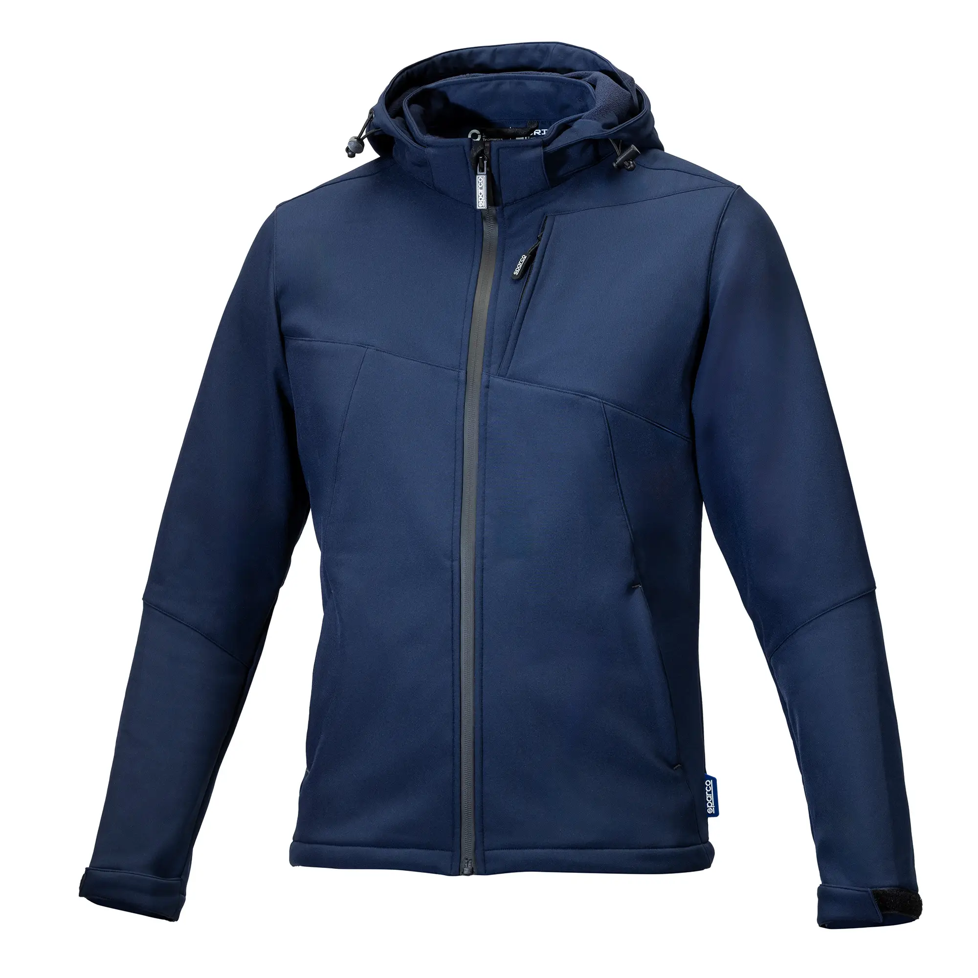 Chaqueta softshell repelente al agua con capucha ELIAS de Sparco