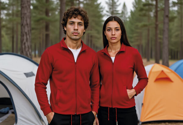 SUDADERA CACTUS CON CREMALLERA VALENTO