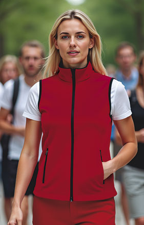 Chaleco softshell de mujer CANDICE VALENTO