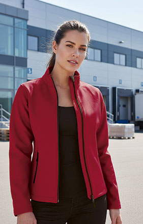 CHAQUETA SOFTSHELL DE MUJER CECILE VALENTO