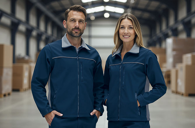 Chaqueta softshell gama THUNDER Valento