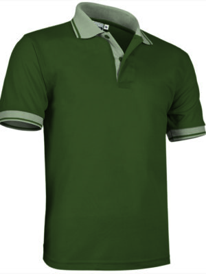 POLO COMBI VALENTO - VERDE MILITAR/BEIGE ARENA