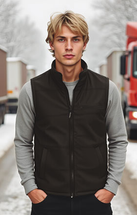 Chaleco de trabajo acolchado interior polar Corrib Valento