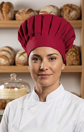 Gorro de chef tipo francés Coulant Valento