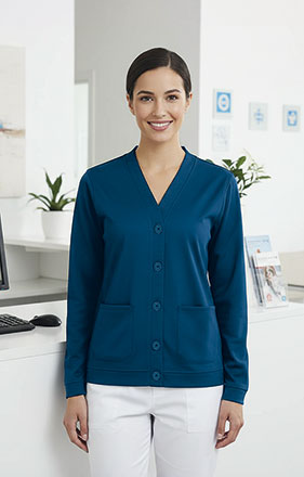 Chaqueta de trabajo tejido Dual Flock CRETA Valento