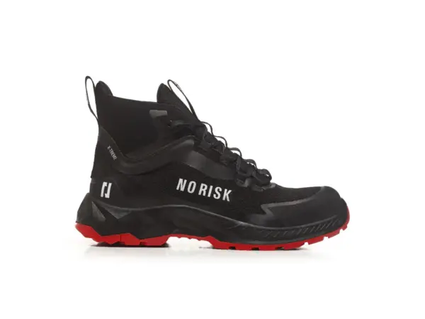 Bota de seguridad X-TREME MID BLACK AND RED S3L HI CI FO SR ESD No Risk