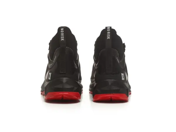 Bota de seguridad X-TREME MID BLACK AND RED S3L HI CI FO SR ESD No Risk - Imagen 4
