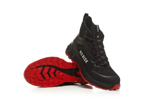 Bota de seguridad X-TREME MID BLACK AND RED S3L HI CI FO SR ESD No Risk - Imagen 3