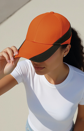 Gorra tipo béisbol con diseño bicolor Duran Valento