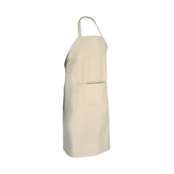 Delantal con peto y bolsillo 100% algodón ZUCCHINI Valento - Imagen 3
