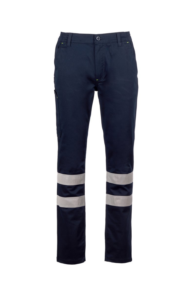 Pantalón twill elástico con bandas reflectantes 98% algodón 2% elastano ENGINE STRETCH REFLEX Payper