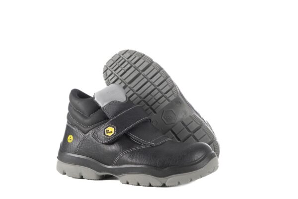 Bota de seguridad para soldadura en piel con cierre de velcro ESUS S3 VG Tomas Bodero
