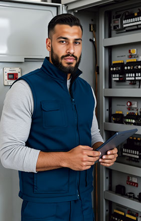 Chaleco de trabajo acolchado multibolsillos Fabric Valento