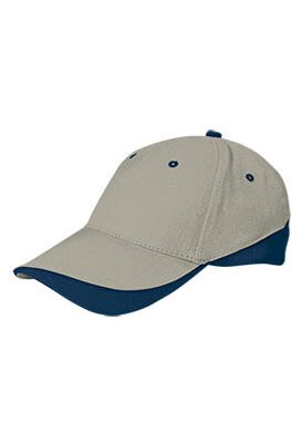 Gorra diseño bicolor Tuxton Valento - BEIGE ARENA/MARINO ORION