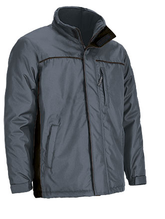 Parka impermeable acolchada bicolor con capucha desmontable Thunder Valento - Imagen 18