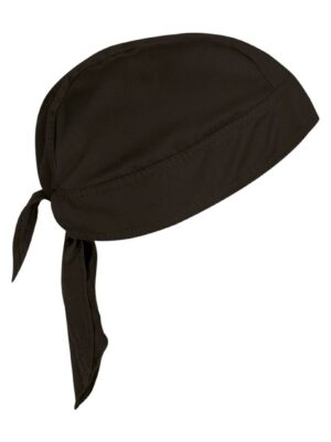 Gorro tipo bandana especial hostelería Barbecue Valento - NEGRO