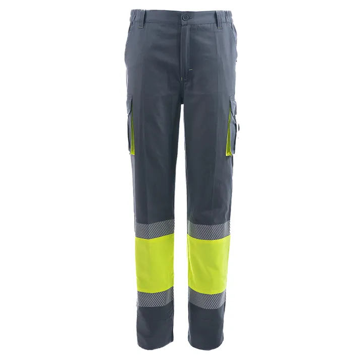 Pantalón algodón con bandas segmentadas alta visibilidad HOME HV Tomas Bodero - Imagen 4